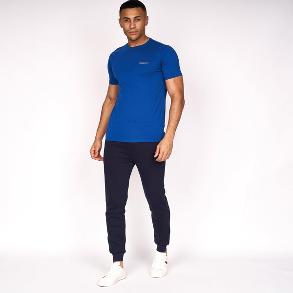 Crosshatch Traymax T-Shirts 5 Pack Black/White/Red/Blue/Mustard