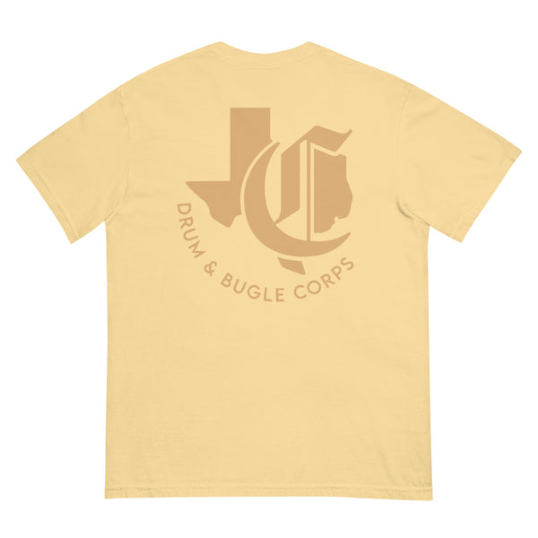 Crossmen 50th Anniversary Gold Texas Unisex Garment-dyed Heavyweight T-shirt