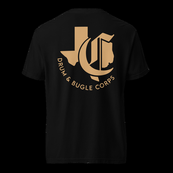 crossmen 50th Anniversary Gold Texas Unisex garment-dyed heavyweight t-shirt