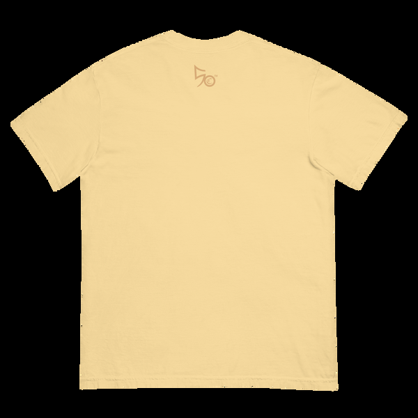 Crossmen 50th Anniversary Old English Bones Unisex Garment-dyed Heavyweight T-shirt