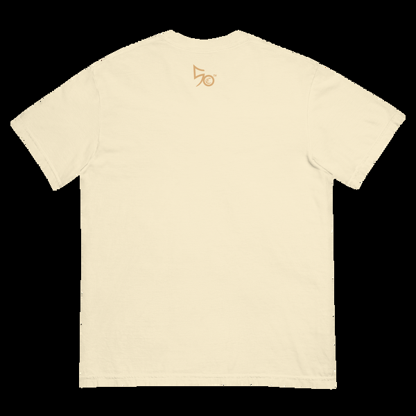 Crossmen 50th Anniversary Old English Bones Unisex Garment-dyed Heavyweight T-shirt