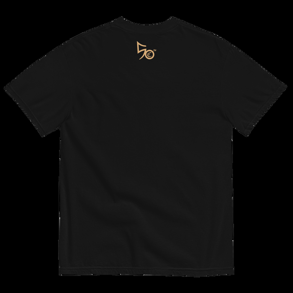 Crossmen 50TH Anniversary Round C Unisex Garment-dyed Heavyweight T-shirt