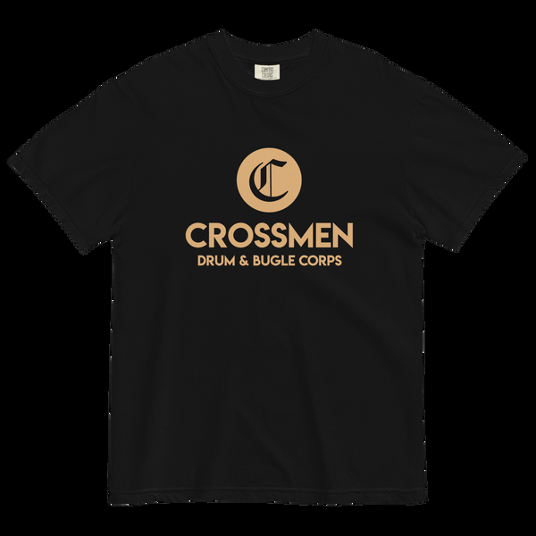 crossmen 50TH Anniversary Round C Unisex garment-dyed heavyweight t-shirt