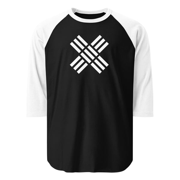 crossmen 2025 CDB X LogoW 3/4 sleeve raglan shirt
