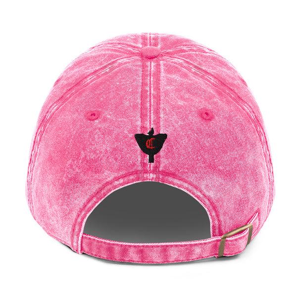 Crossmen BCG Pink Vintage Cotton Twill Cap