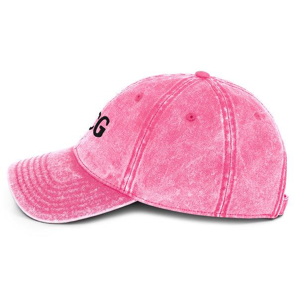 Crossmen BCG Pink Vintage Cotton Twill Cap