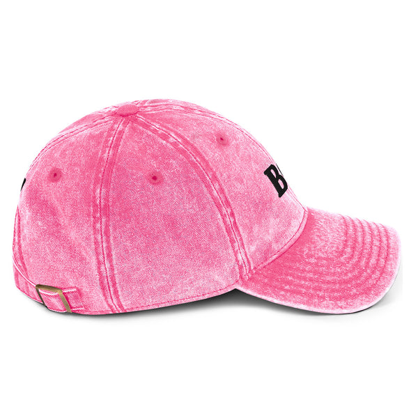 Crossmen BCG Pink Vintage Cotton Twill Cap