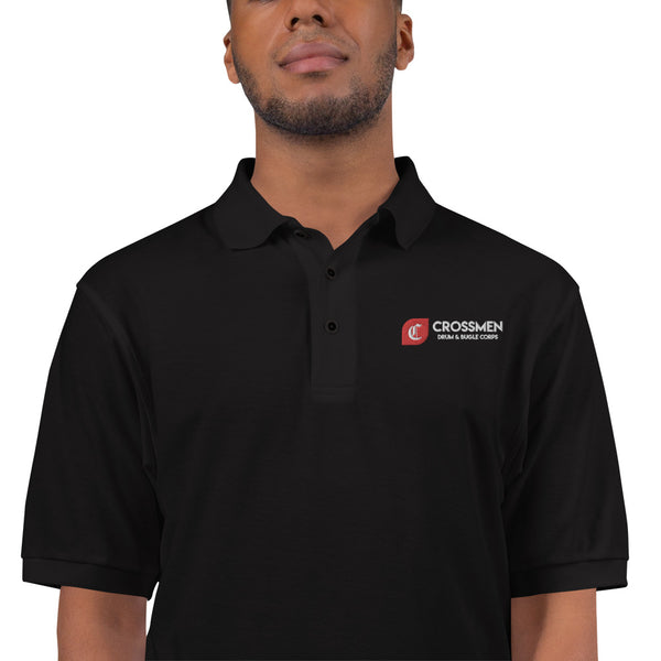crossmen Crossmen Drum & Bugle Corps Black Polo