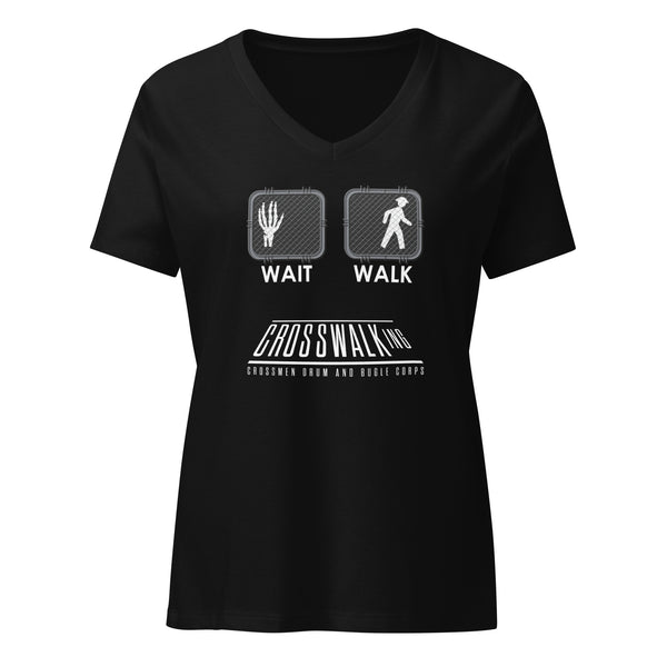 crossmen Crosswalk Women’s relaxed v-neck t-shirt