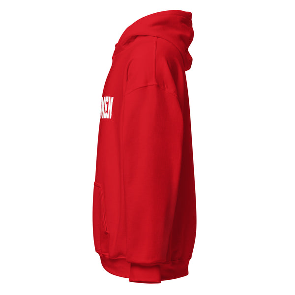 Crossmen Red Crossmen Letter Hoodie