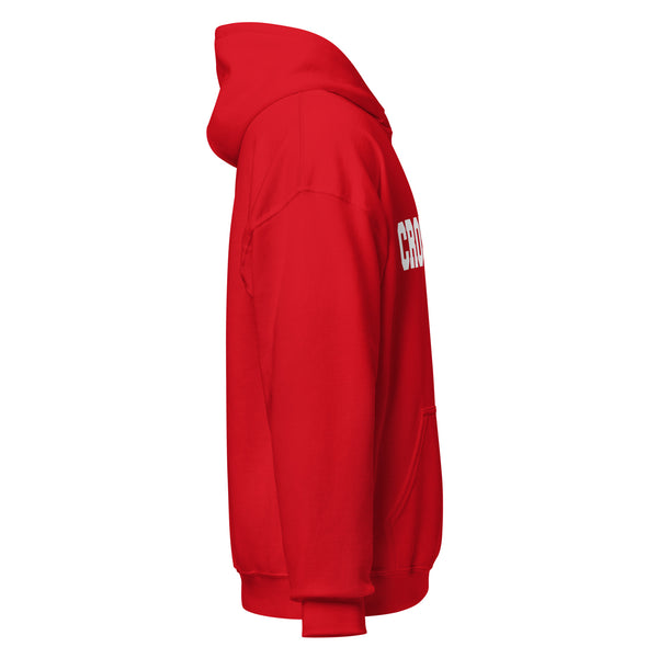Crossmen Red Crossmen Letter Hoodie