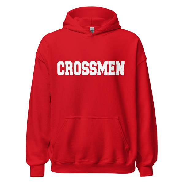 crossmen Red Crossmen Letter Hoodie