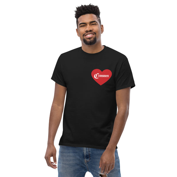 Crossmen Unisex Heart Valentine's Day Shirt