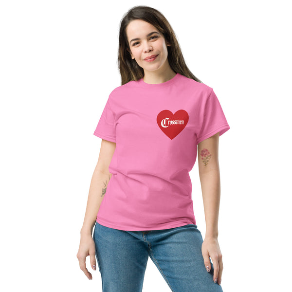 Crossmen Unisex Heart Valentine's Day Shirt