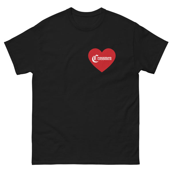 crossmen Unisex Heart Valentine's Day Shirt