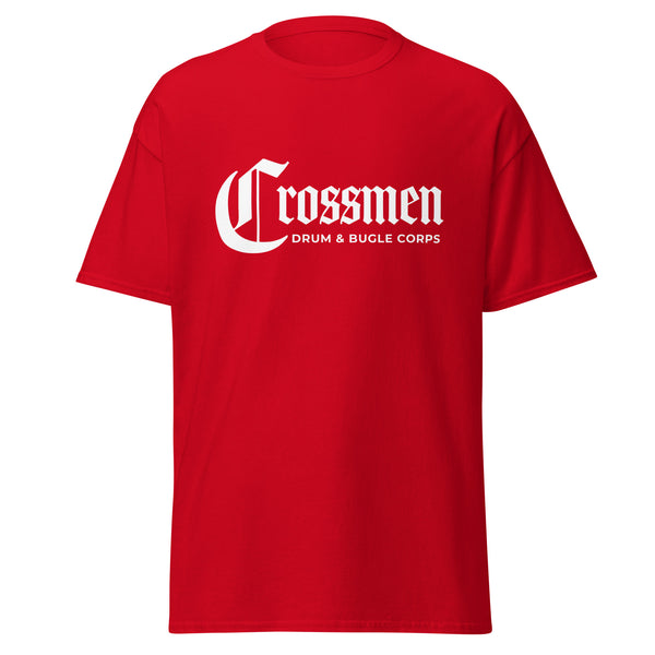 crossmen Unisex red Old English Crossmen Tee