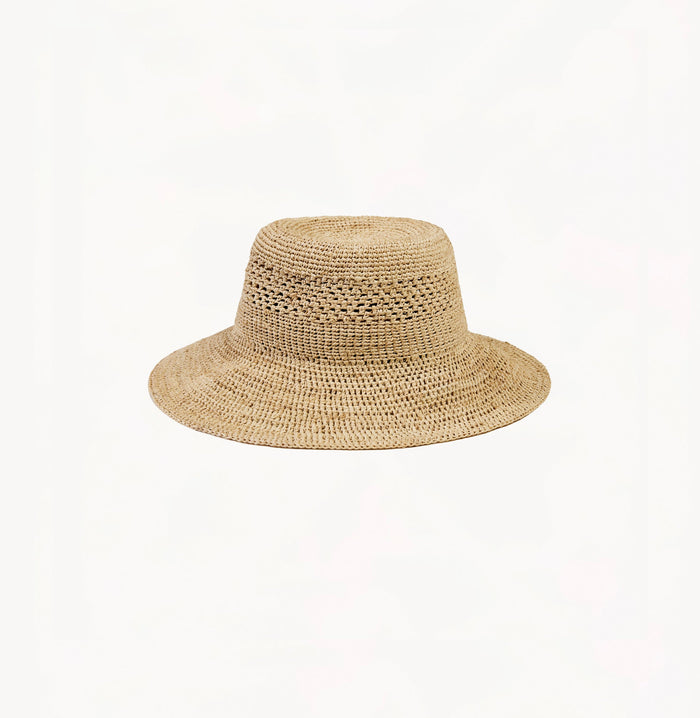 Crush RAFFIA SUN HAT Sand