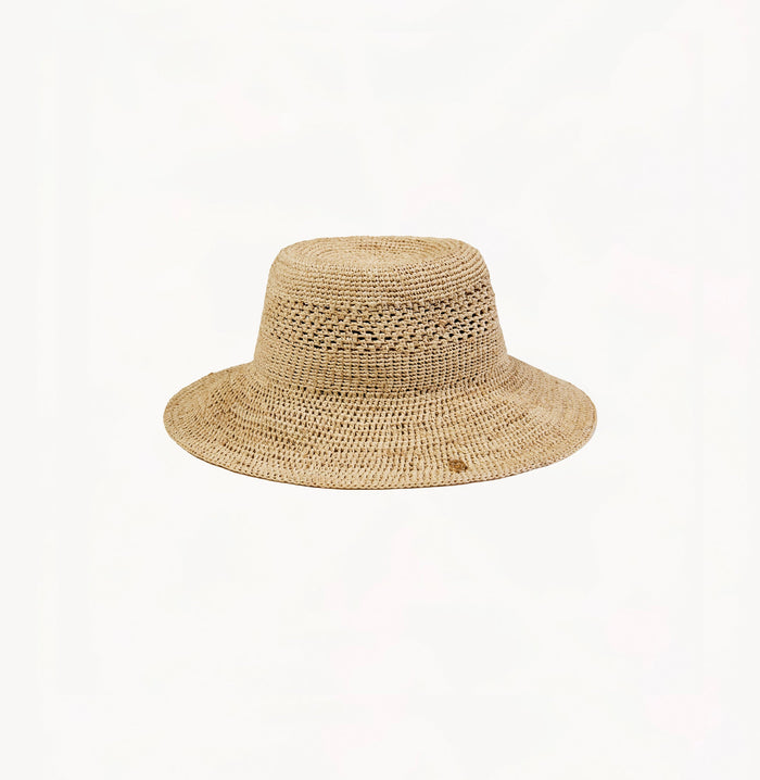 Crush RAFFIA SUN HAT Sand