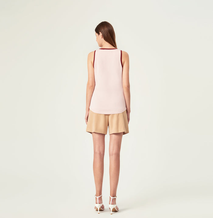 Crush SPORTY LOGO TANK TOP Light Pink