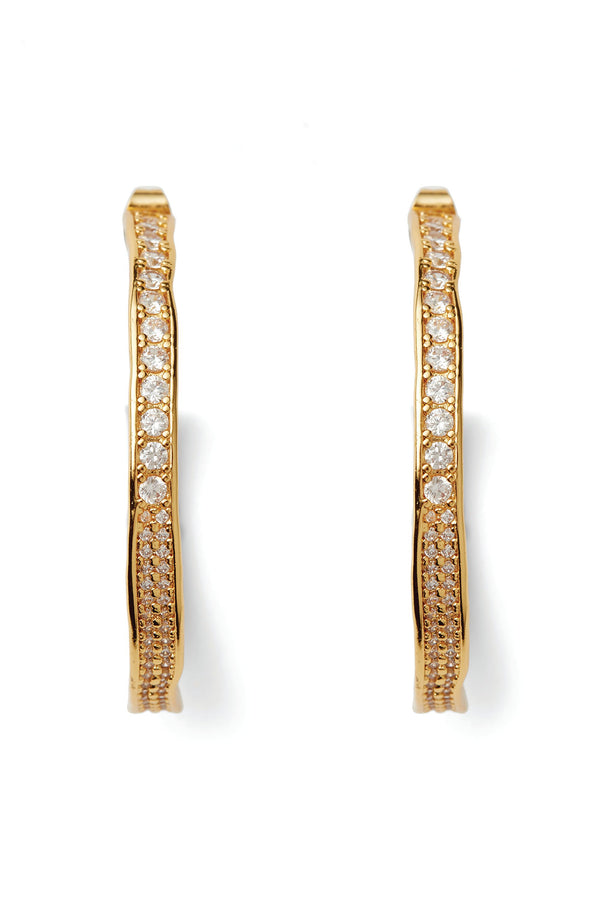 crystal haze Afrodita hoop - Large