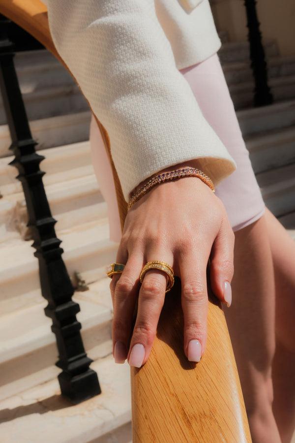 Crystal Haze Afrodita Ring Small