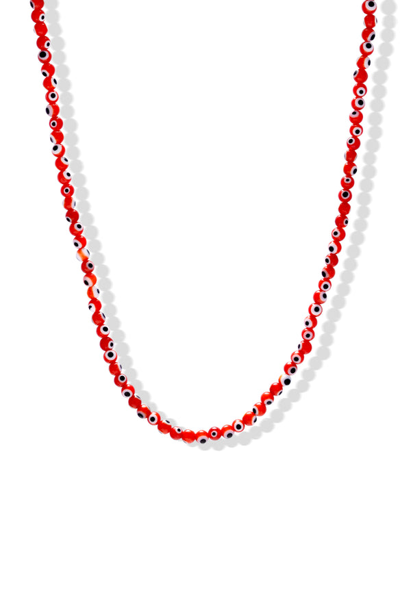 crystal haze All-Seeing Necklace - Red