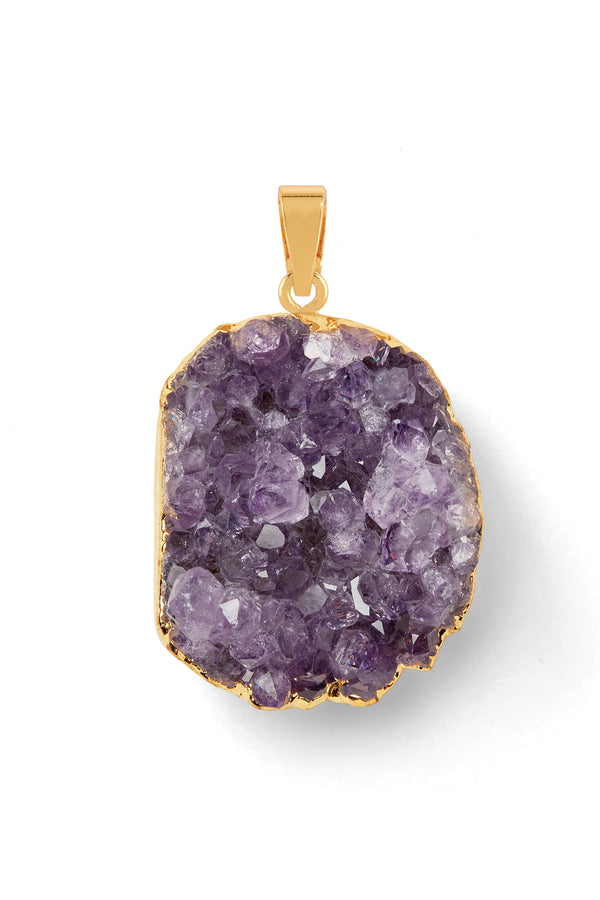 crystal haze Amethyst - Classic connector