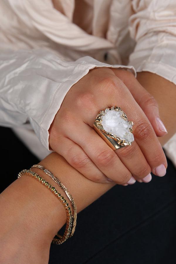 Crystal Haze Athena Ring