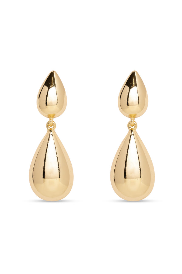crystal haze Avenue Montaigne Earrings - Golden
