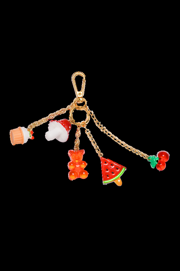 crystal haze Bearly Hanging On Bag Chain