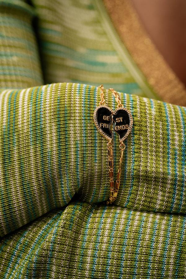 Crystal Haze Best Friend Bracelet - Black