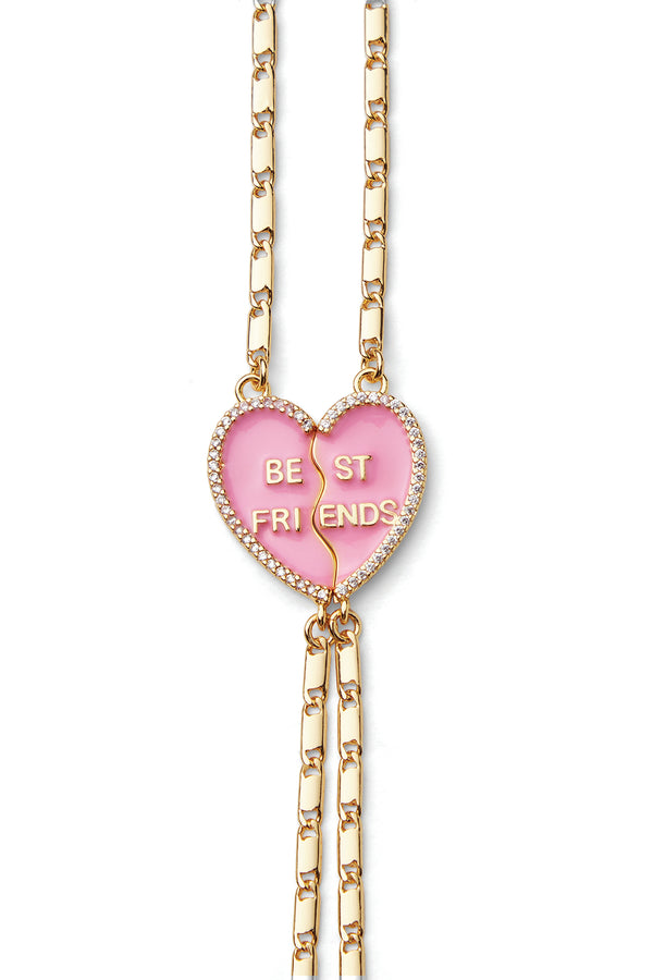 crystal haze Best friend bracelet - Candy Pink