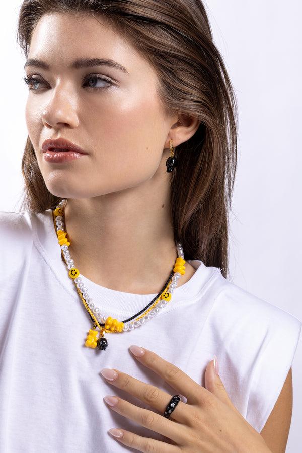 Crystal Haze Candy Chain - NYC Taxi Yellow