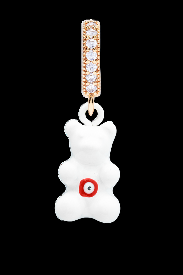 crystal haze Chakra Nostalgia Bear - Pave Connector