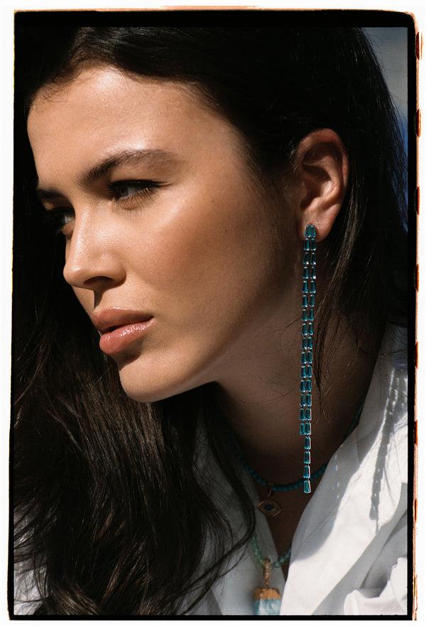 Crystal Haze Como Earrings