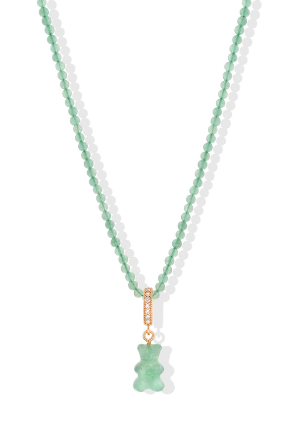 crystal haze Crystal Necklace - Jade