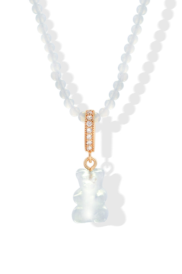 Crystal Haze Crystal Necklace - Opal