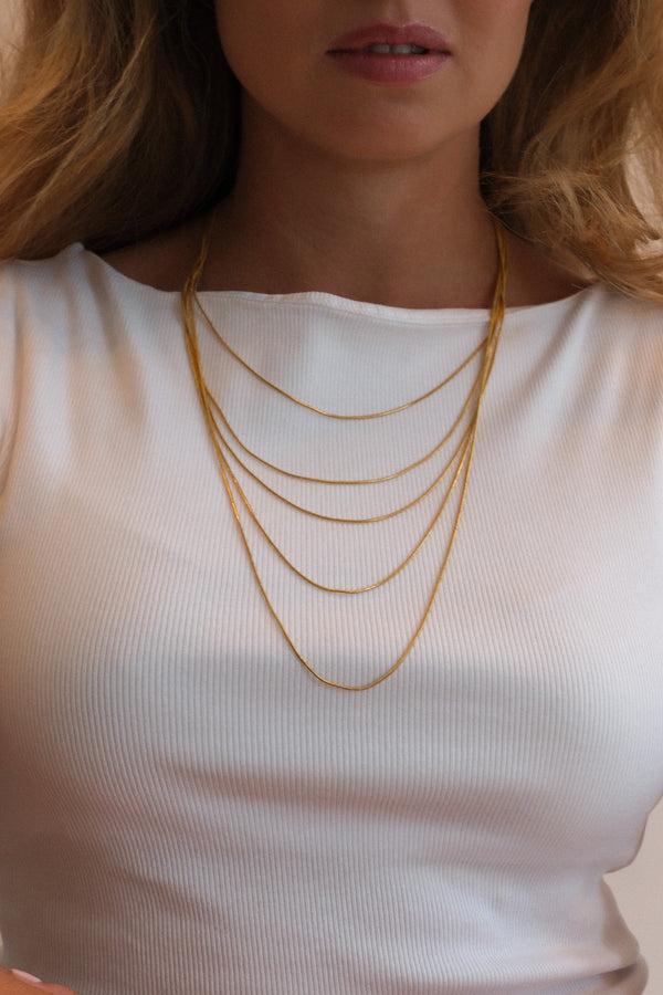 Crystal Haze Eclipse Necklace