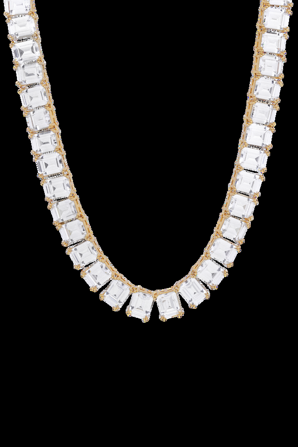 crystal haze Elizabeth Necklace - Gold