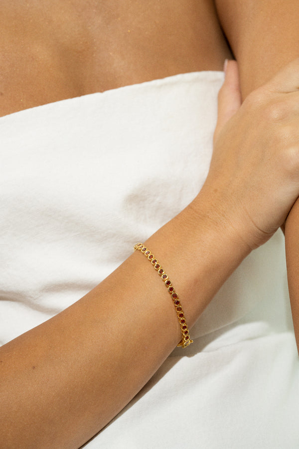 Crystal Haze Eternal Bracelet - Amber