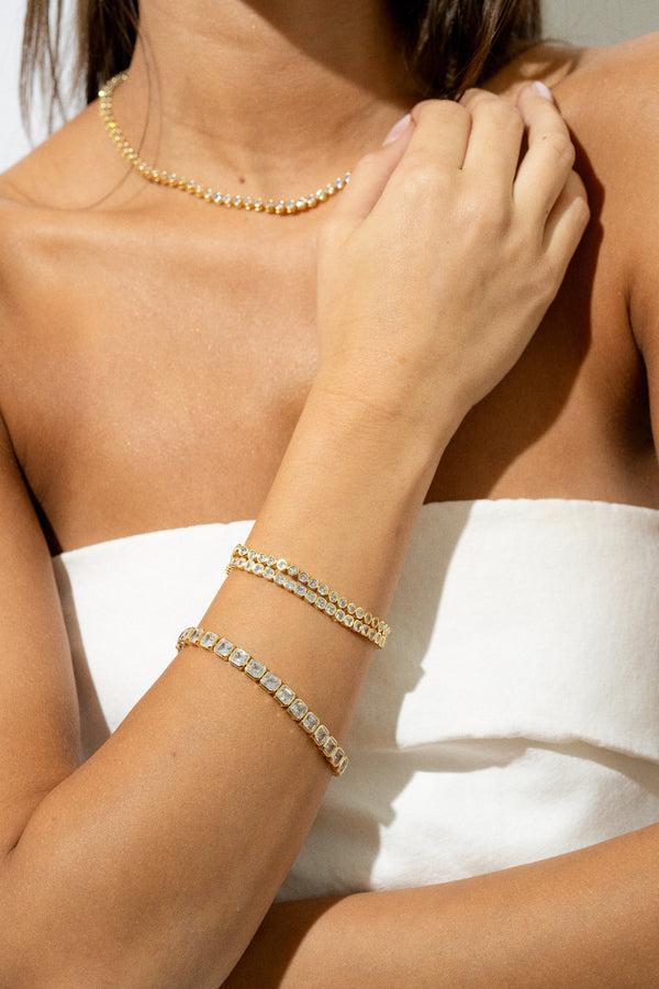Crystal Haze Eternal Bracelet - Clear