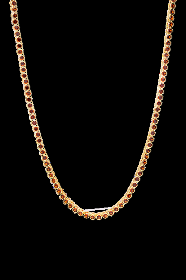 crystal haze Eternal Necklace - Amber