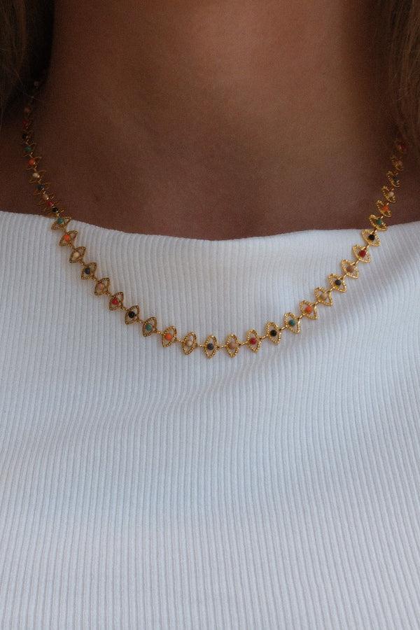 Crystal Haze Eyezicle Necklace