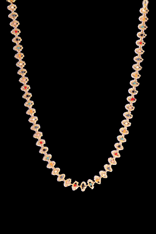 crystal haze Eyezicle Necklace