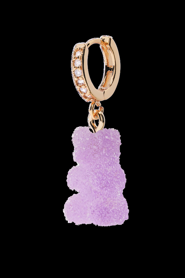 crystal haze Fizzy Nostalgia bear hoop - Grape