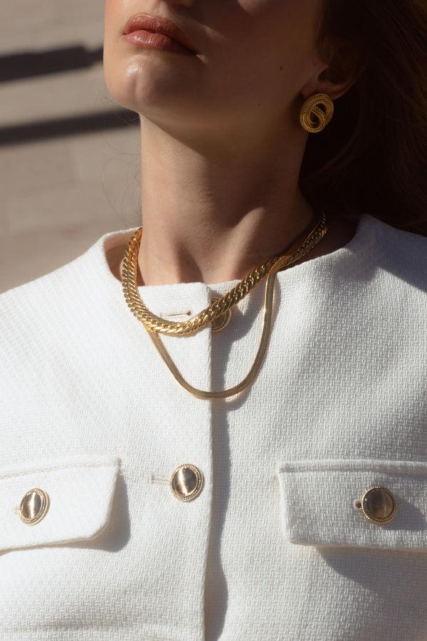 Crystal Haze Ginza Earrings