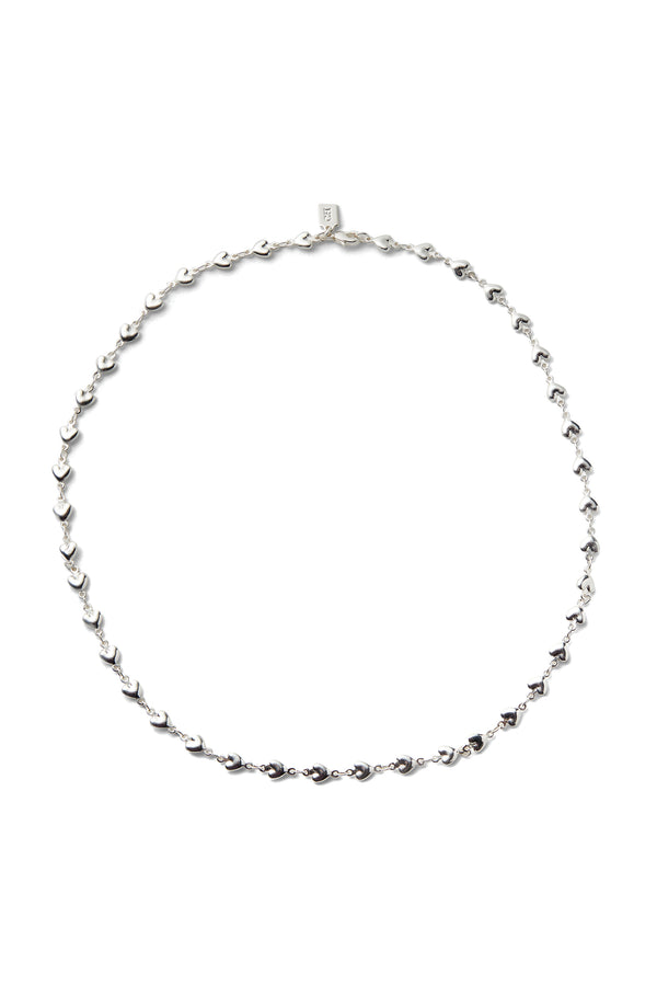 Crystal Haze Habibi Chain - Silver Plated