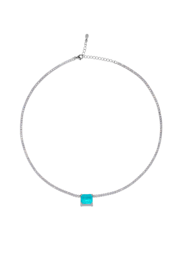 crystal haze Hydra Tennis Necklace