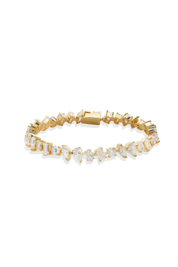 crystal haze Irregular Tennis Bracelet