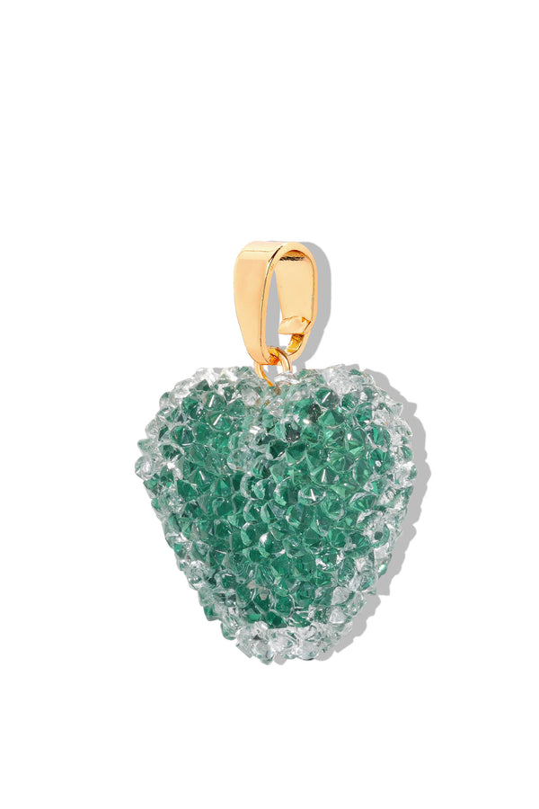 Crystal Haze Jelly Heart - Classic Connector - Cactus